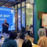 Chef Tatung Sarthou delivers his talk