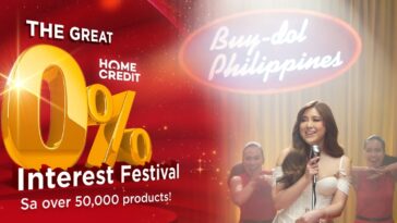 Moira dela Torre stars in Home Credit’s The Great 0% Interest Festival campaign video