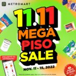 MetroMart offers multiple Piso deals in 11.11 MEGA PISO SALE