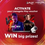 PLDT Home Lionsgate Play activation promo