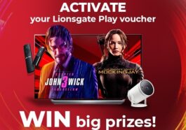 PLDT Home Lionsgate Play activation promo