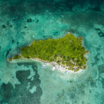 Aerial view of Sulpa Island, photo courtesy of DOT Region VII