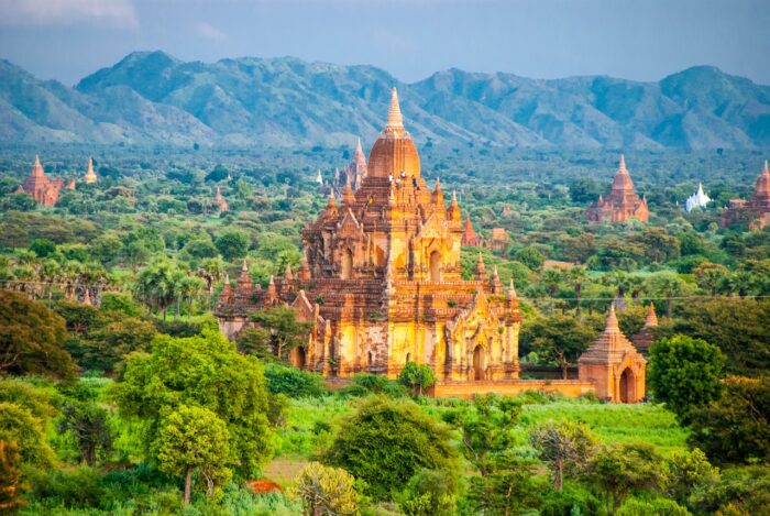 Old Bagan in Myanmar