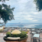 View from Taal Vista’s veranda