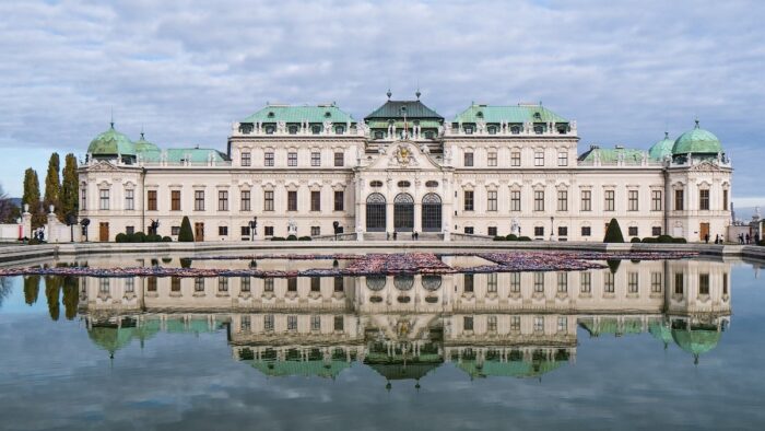 Belvedere Castle in Vienna Austria