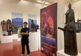 Culture Contact The exhibit curator Mr. Victor Estrella