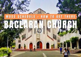Mass Schedule in Baclaran Church