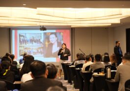 Reg. Dir. Sharlene Batin of the Department of Tourism Metro Manila, share insights to inspire the FBSE attendees from the Kingsford Hotel Manila and Twin Lakes Hotel.