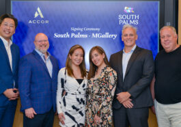 From left to right: Chris Cho, Vice President Development, Singapore, Philippines, Japan, South Korea and the Maldives, Accor; Andrew Langdon, Senior Vice President, Development, Southeast Asia, Japan, South Korea and India, Accor; Hope Uy, Managing Director of Panglao Shores; Anna Uy-Deaño, Financial Controller of Panglao Shores; Garth Simmons, CEO, Southeast Asia, Japan, South Korea and India, and Bill Barnett, Managing Director, C9 Hotelworks Company  