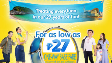 Cebu Pacific Launches More Seat Sales on Anniversary Month