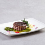 Filet Mignon - Served with asparagus and potato puree topped with Tanduay rum sauce