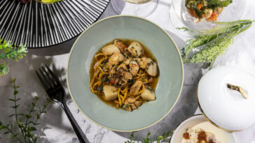 Scallop & Lobster Spaghetti