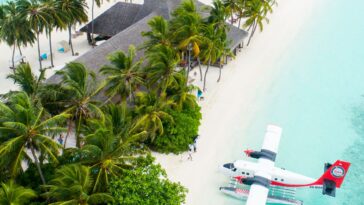 Veligandu Island Resort & Spa, Veligandu Island, Maldives by Shifaaz Shamoon via Unsplash