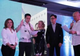 SKAL International Makati President Farid Shoucair and some members of its Board of Directors led the Induction of Captain Stanley Ng, President and COO of Philippine Airlines, as its new Board Member.