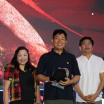 DOT Calabarzon regional director Marites Castro, DOT DOT assistant secretary Verna Covar-Buensuceso, Dive Photographer of the Year awardee (open class) Kim Kyung Shin, Mabini municipal tourism officer Ian Bueno, and Shootout judge Scott Gutsy Tuason