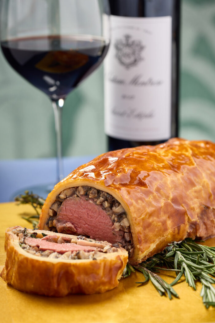 A Lux Brunch Beef Wellington