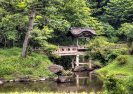 Sankei-en Gardens by Joe deSousa via Wikimedia cc