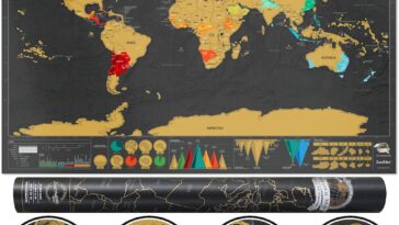 Scratch-Off World Map