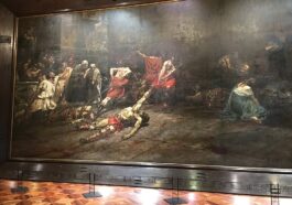 Spoliarium of Juan Luna displayed at Philippine National Museum of Fine Arts by Julan Shirwod Nueva via Wikimedia cc