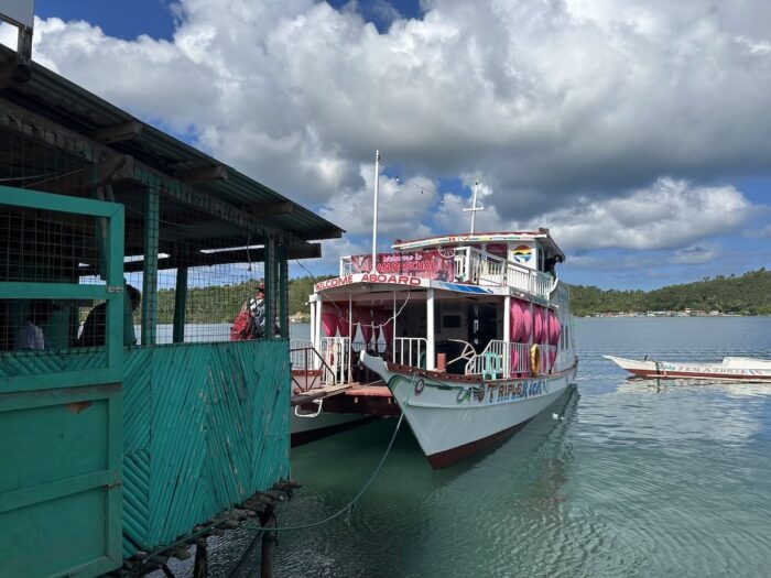 Island Hopping Boat in Burias Island