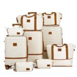 Joyway Luggage Set 3 Piece Suitcase Sets with Spinner Wheel