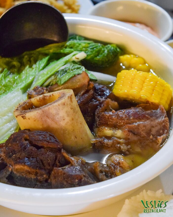 Leslie’s Restaurant Tagaytay Bulalo photo via FB page