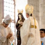 The canonical crowning of Nuestra Senora de la Asuncion in Dauis Bohol photo via FB Page