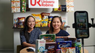 Well-loved snacks and drinks are now available Universal Robina Corporation’s (URC) TikTok Shop