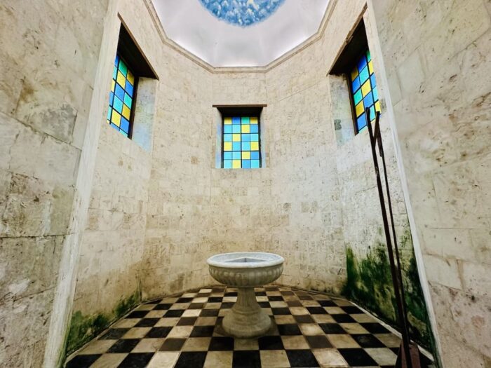Baptismal chamber of Cortes Church