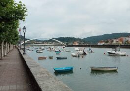 Daylight panorama of Plentzia