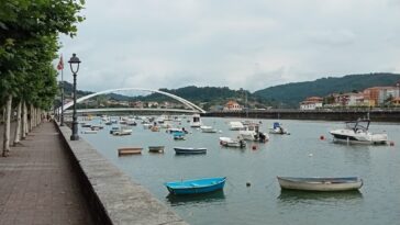Daylight panorama of Plentzia