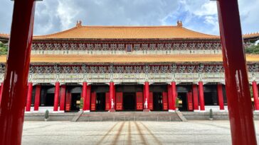 National Revolutionary Martyrs’ Shrine in Taipei