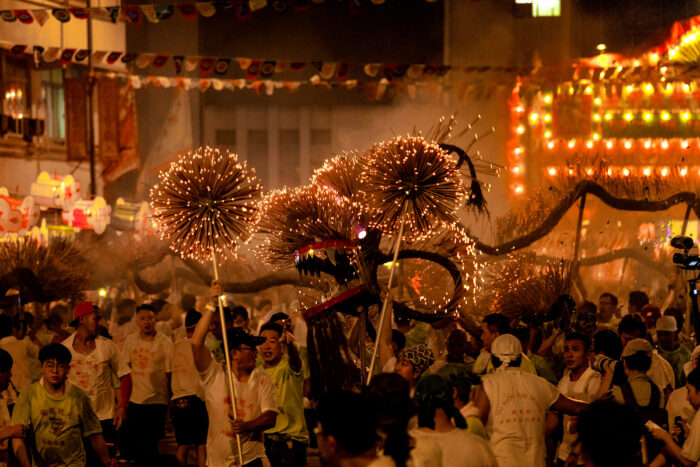 Tai Hang Fire Dragon Dance (Credit - Hong Kong Tourism Board)