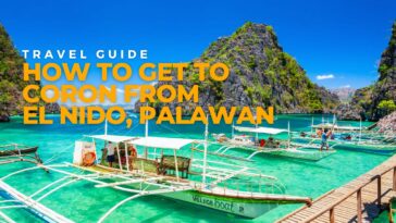 How to get to Coron from El Nido