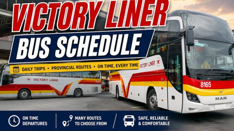 Victory Liner Bus Schedule