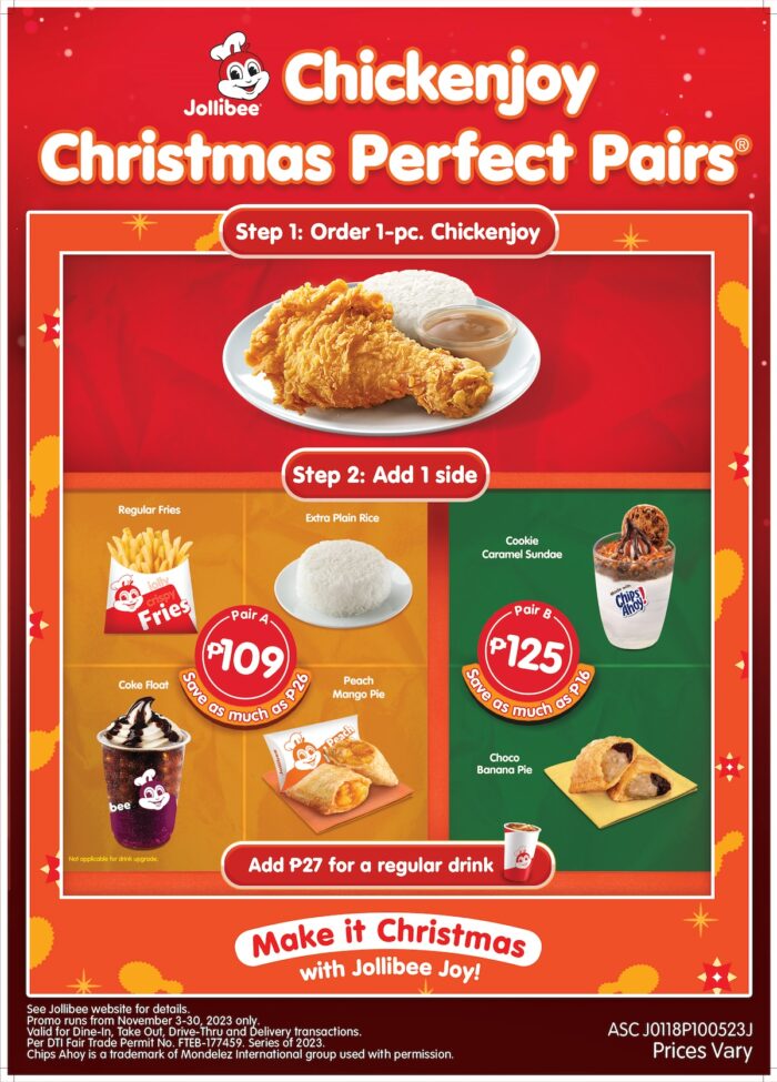 Chickenjoy Christmas Perfect Pairs