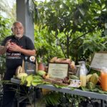 Chris Fadriga sharing his knowledge about heirloom cacao