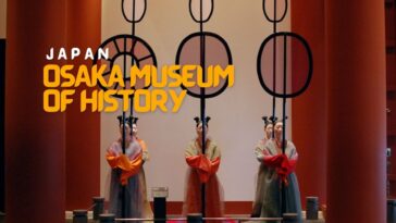 Osaka Museum of History in Osaka, Japan