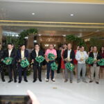 from left to right: VIP Golf executives: Mr. Christian Uy, Mr. Henson See, and Mr. Simon Tan, Mr. Richard Lim CEO of Sun Group of Companies, First Gentleman of Pasay City Mr. Egay Rubiano, Mr. Delfin Lorenzana, Chairman of BCDA, Mr. Zhan Ka Ling, and Mr. Nelson Yabut