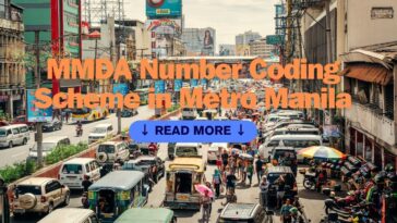 MMDA Number Coding Scheme in Metro Manila