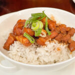 Minced braised pork made of Taiwan pork