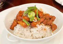 Minced braised pork made of Taiwan pork
