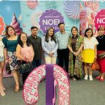VIPs at Noel Bazaar opening at The Filinvest Tent