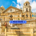 Walang Pasok Jan 9, 2024 Declared Non-Working Day in Manila
