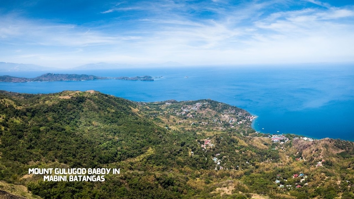 Mount Gulugod Baboy in Mabini Batangas