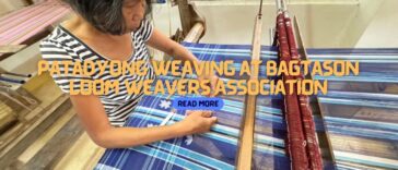 Patadyong Weaving at Bagtason Loom Weavers Association