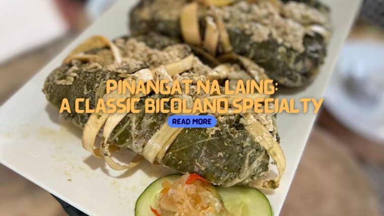Pinangat na Laing A Classic Bicolano Specialty