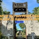 Ruins of Old San Pedro Church in San Jose de Buenavista, Antique