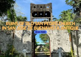 Ruins of Old San Pedro Church in San Jose de Buenavista, Antique