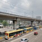 Monumento bus stop, the northern terminus of the EDSA Carousel by Ralff Nestor Nacor via Wikimedia cc